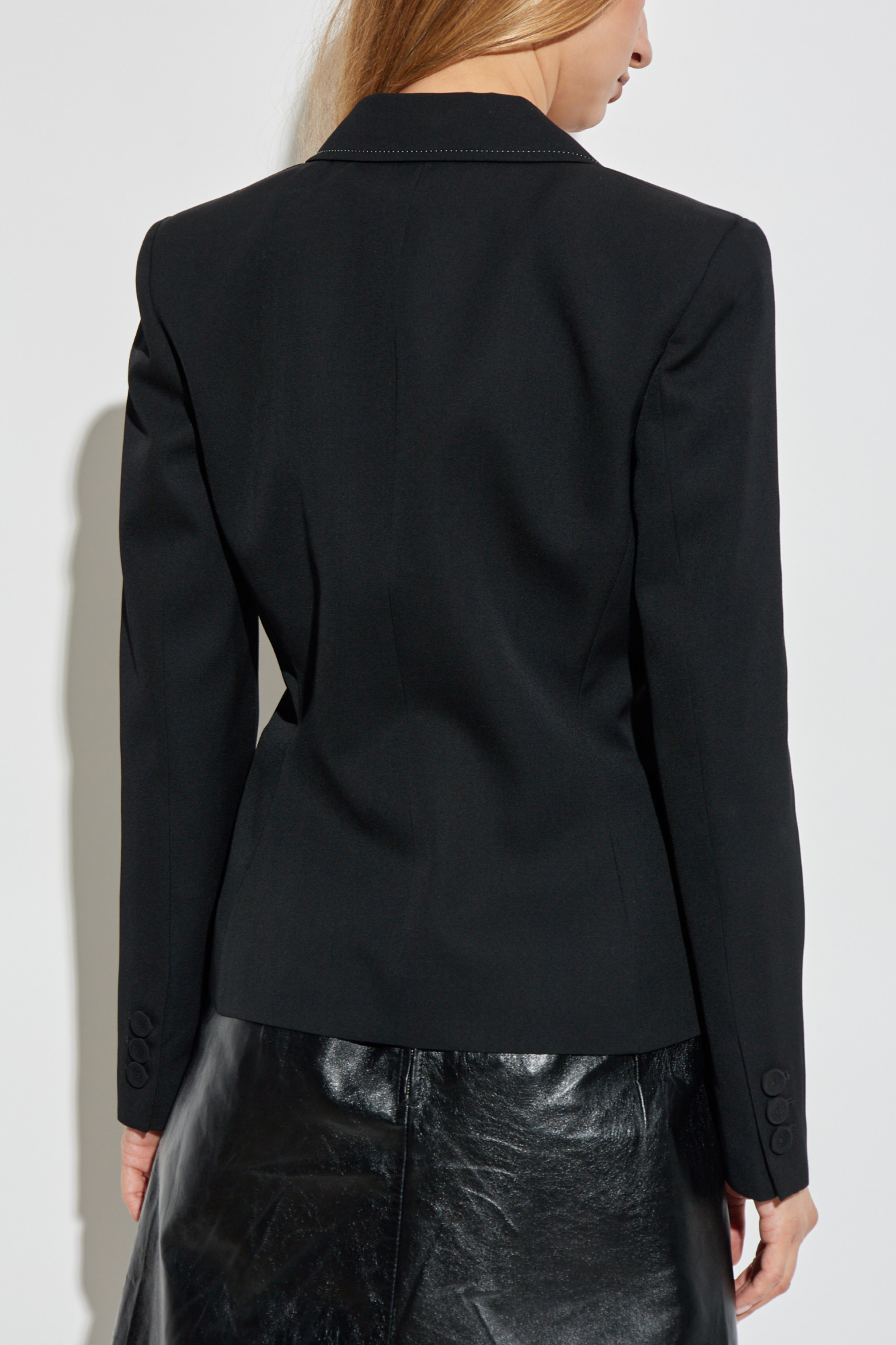 ジャケット MARNI BLACK WOOL BLAZER Black light wool blazer with Marni tag | Marni